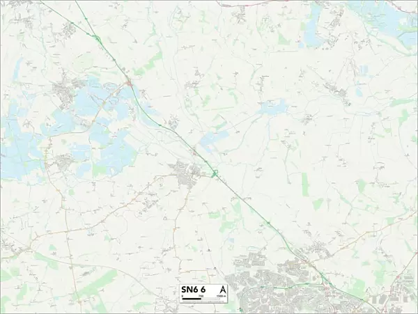 Wiltshire SN6 6 Map