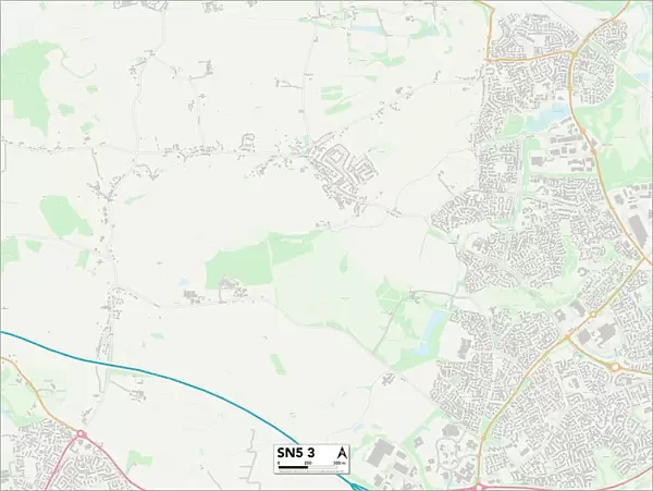 Swindon SN5 3 Map