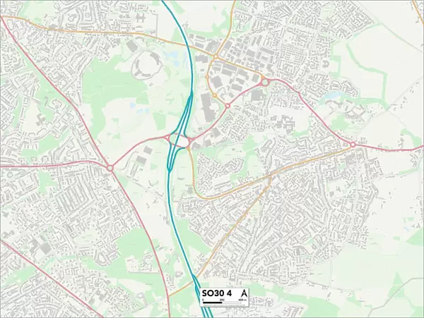 Eastleigh SO30 4 Map
