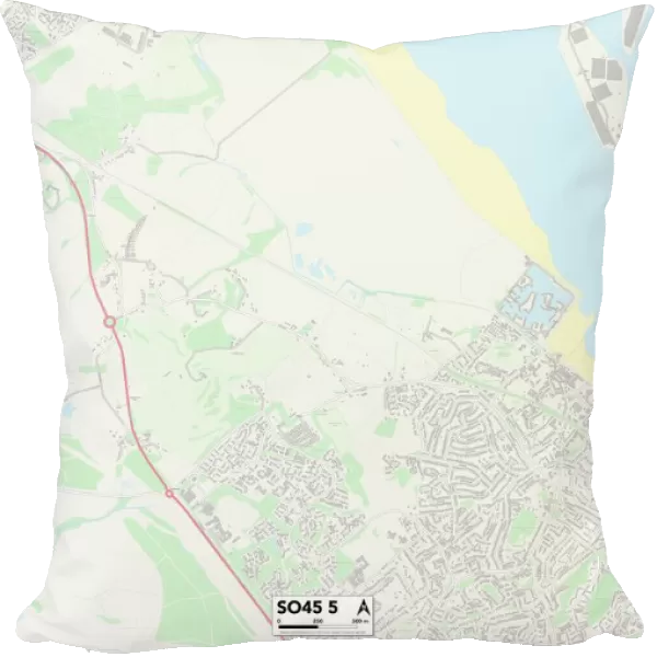 New Forest SO45 5 Map