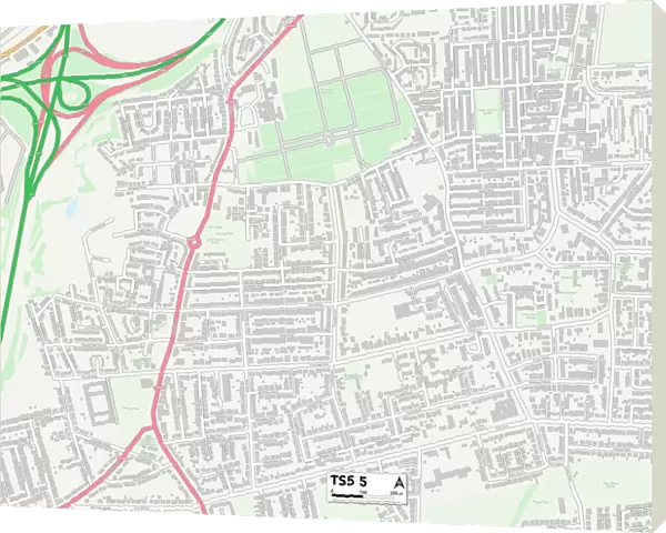 Middlesbrough TS5 5 Map