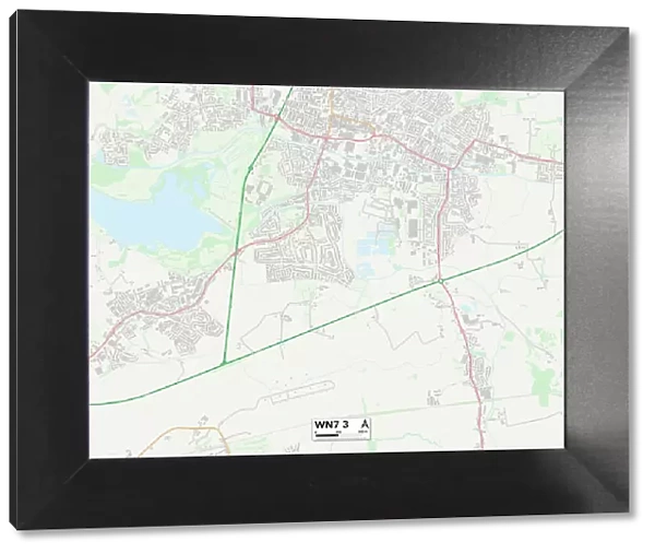 Wigan WN7 3 Map