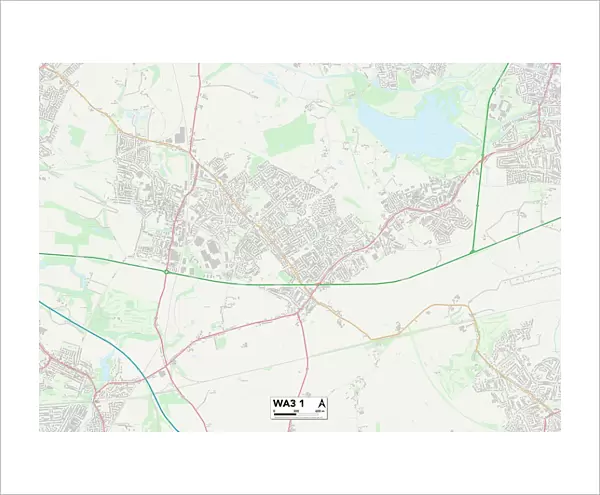 Wigan WA3 1 Map