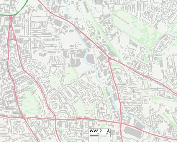 Wolverhampton WV2 2 Map