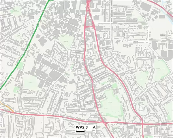 Wolverhampton WV2 3 Map