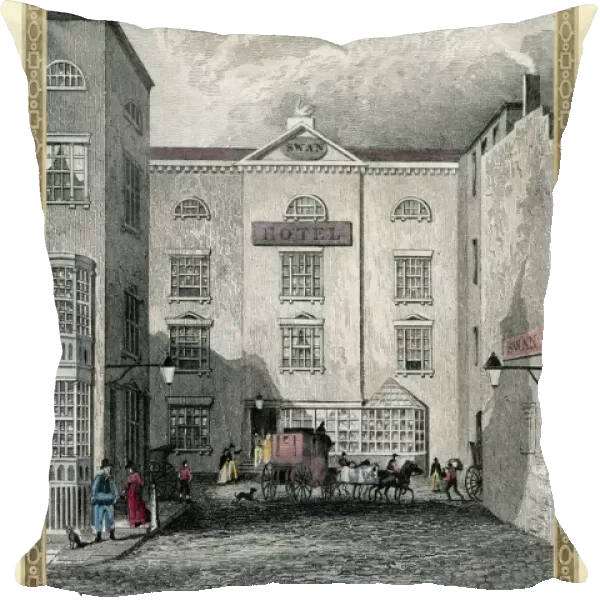 Swann Hotel, High Street Birmingham 1829