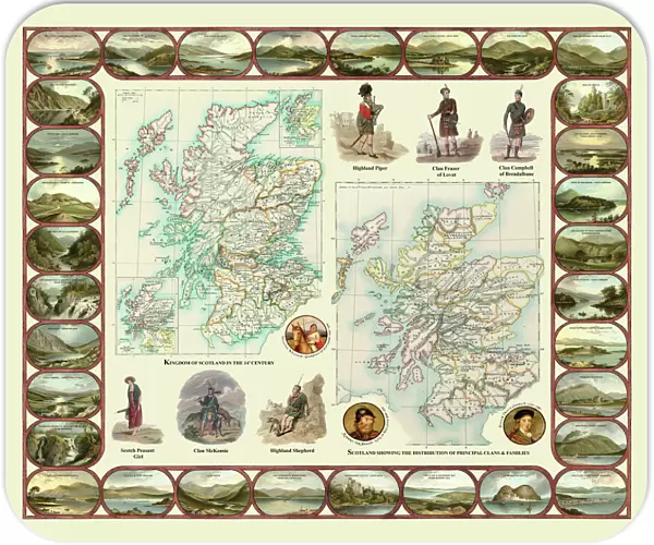 Old Maps of 'The Kingdom of Scotland'
