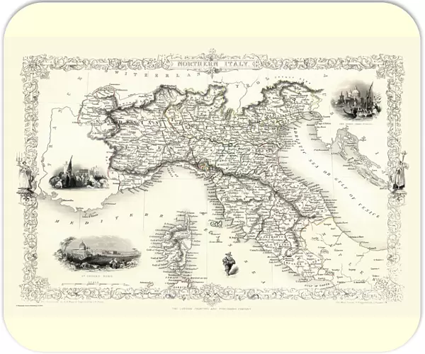 Northern Italy 1851