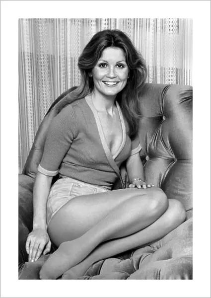 Glamour model Angela Daniels. January 1975 75-00180-005