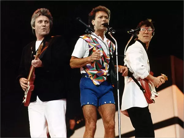 Cliff Richard & The Shadows on stage Music