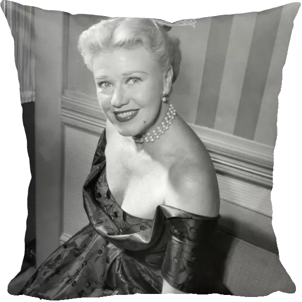 Actress Ginger Roger. November 1953 D7022-001