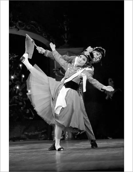 Dress Rehearsal of the London Festival Ballet production of the Nutcracker Ballet by
