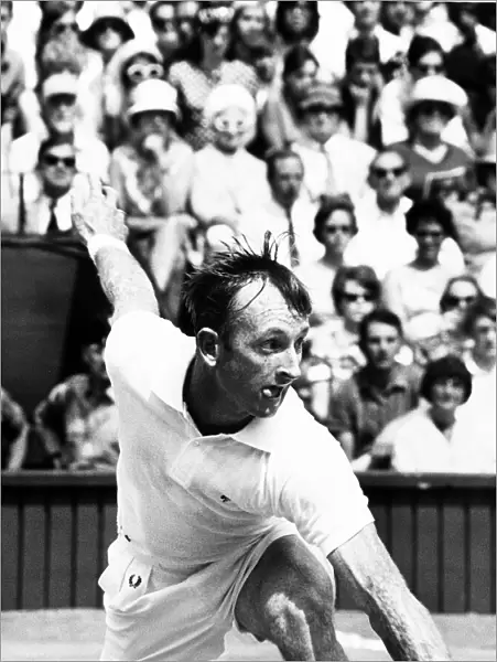 Rod Laver July 1968 Open Wimbledon winner. 5th July 1968