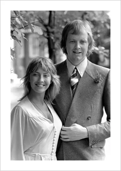 Wedding: Composer Tim Rice to Jane McIntosh. August 1974 S74-4959-001