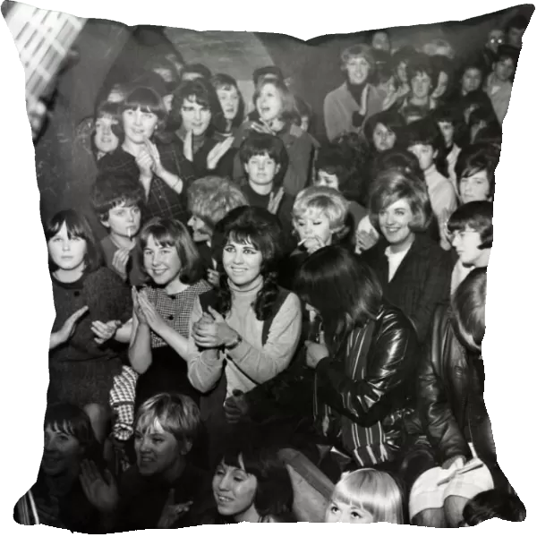 A lunchtime audience at the Cavern. Club in Liverpool. The club has been the springboard