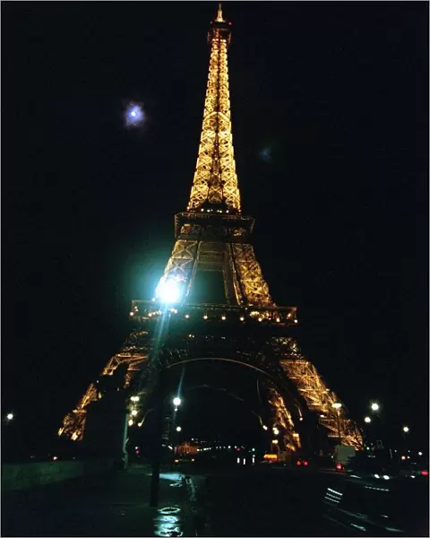 The Eiffel Tower in Paris was the location for Angus Deaytons 40th Birthday Party The