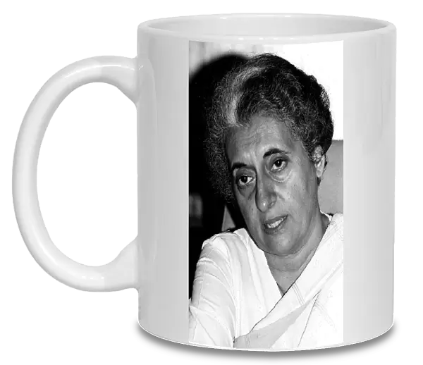 Mrs Indira Gandhi Prime Minister India