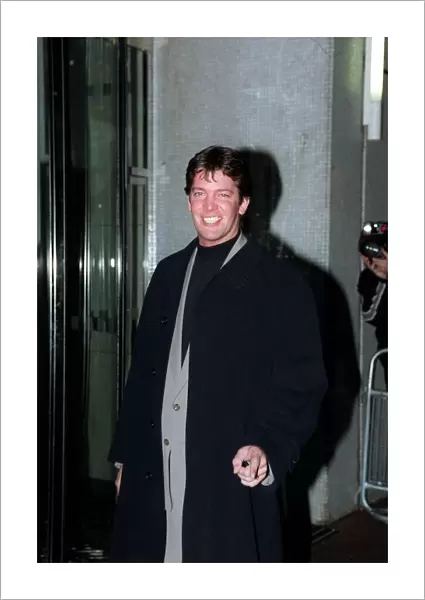 Sam Kane Actor December 98 Brookside actor arriving at the LWT building in London
