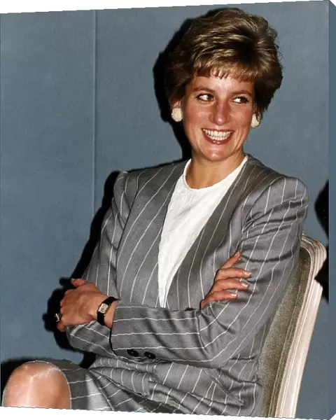 Princess Diana at the British Sports Association for the Disabled Awards February
