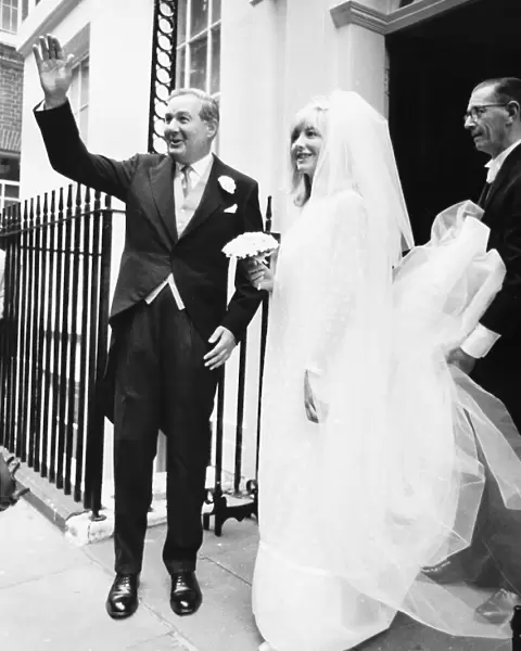 James Callaghan Labour Chancellor of the Exchequer on the wedding day of his daughter