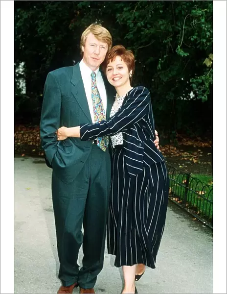 Anne Diamond tv presenter with her husband Mike Hollingsworth msi