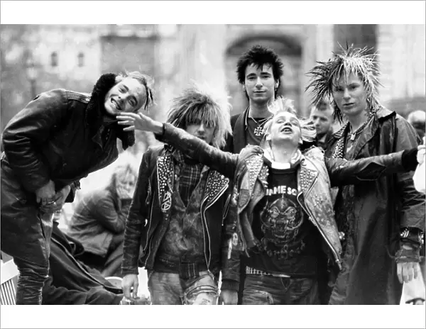 Punk rockers circa 1985