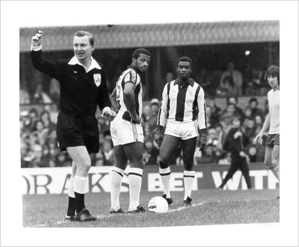 West Bromwich Albion v Ipswich Town league match at The Hawthorns 8th October 1977