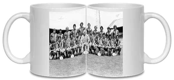Cardiff City First Team Squad 1978-79. Back Row: Gary Harris, Alan Campbell