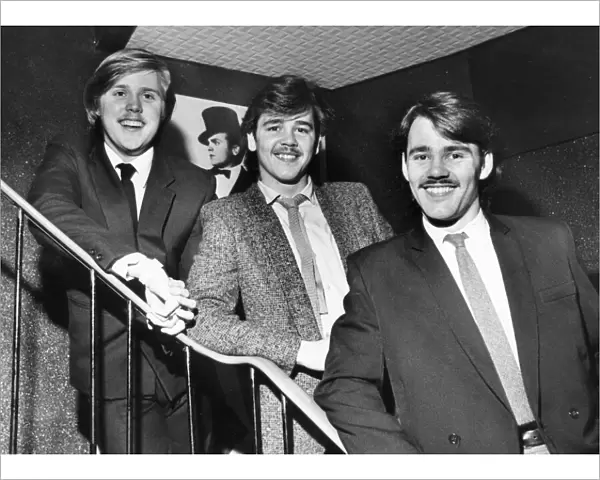 The three managers at Cagneys Night Club in Liverpool, Phil McDonagh