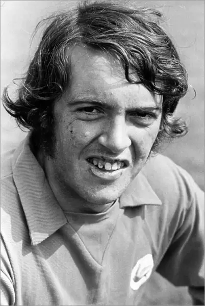 John Parsons, Cardiff City Football Player, 1968 - 1973. Pictured, 12th July 1971