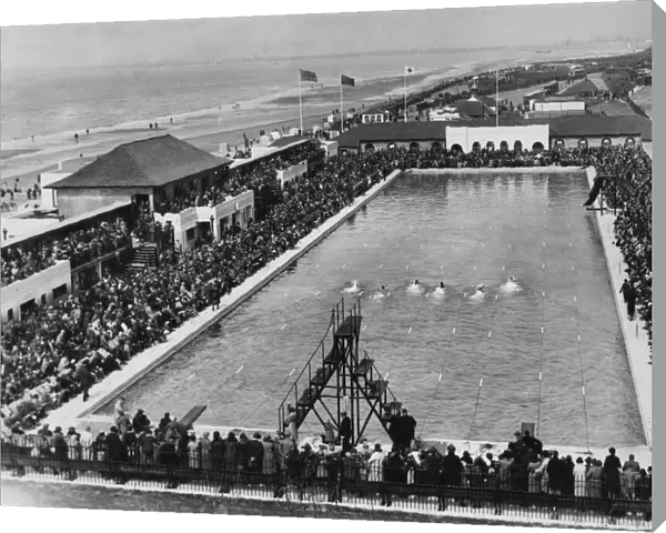 Swimming Gala and races at the Derby Swimming Pool in Harrison Drive, Wallasey