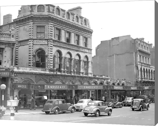 Maggs and Co department Store on Queen Road, Bristol Circa 1950