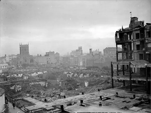 Bristol, Second World War, Blitz, Bombing, Castle Street