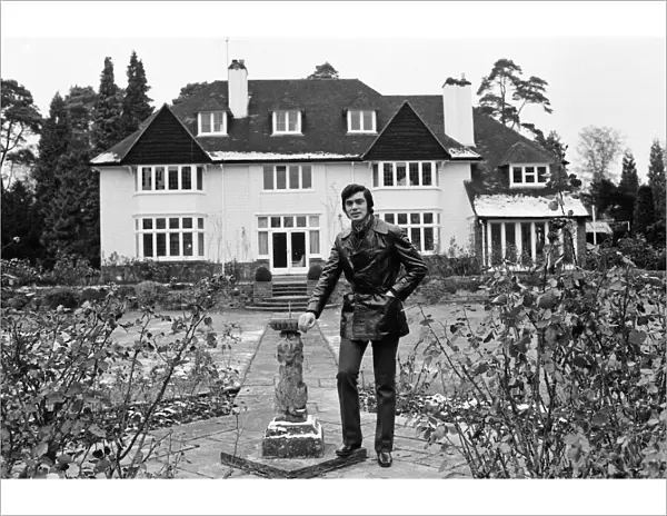 Engelbert Humperdinck at his new home in St Georges Hill, Weybridge