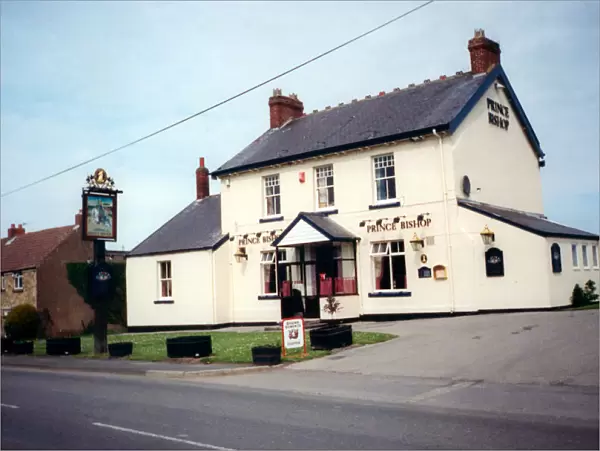 Prince Bishop pub in Brandon Village, Durham. 25th May 1999
