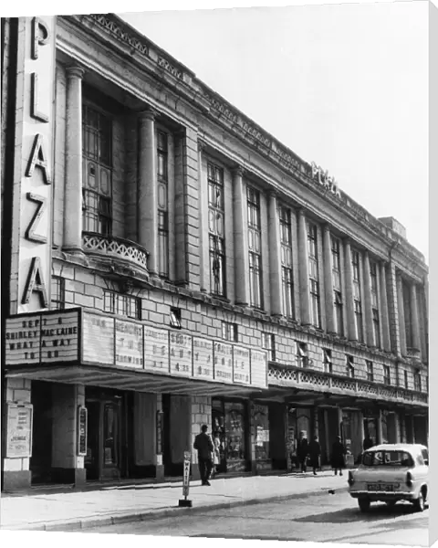 The Plaza Cinema, 71 Kingsway Swansea South Wales in 1964