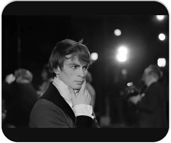 Rudolf Nureyev during the press call for the Royal Ballets latest production Marguerite