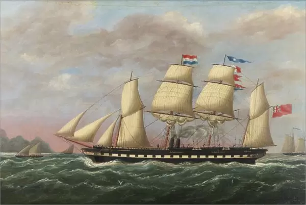 The SS Great Britain in Table Bay, 1852