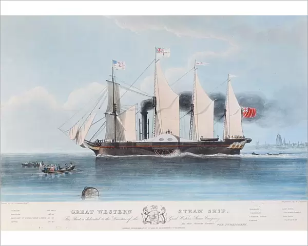 Great Western Steam Ship, 1838
