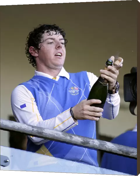 Rory Mcilroy With Champagne