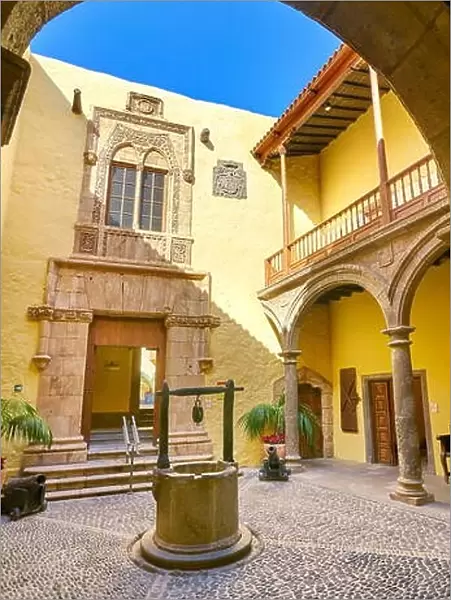 Columbus House (Casa Museo de Cristobal Colon) Vegueta in Las Palmas, Gran Canaria, Spain