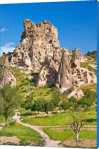 Uchisar, Goreme National Park, Cappadocia, Anatolia, Turkey