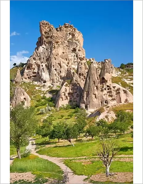 Uchisar, Goreme National Park, Cappadocia, Anatolia, Turkey