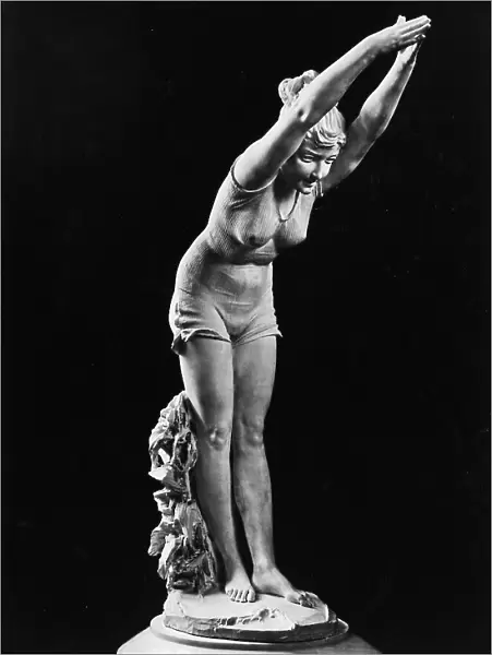 La Tuffolina (the diver), by Odoardo Tabacchi, in the National Museum of Capodimonte, Naples