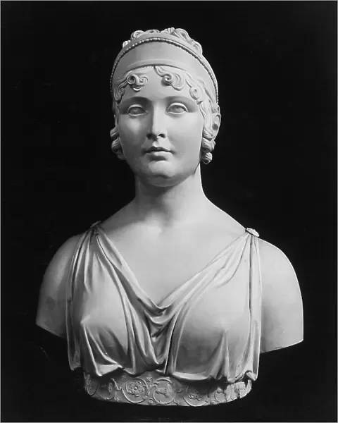 Caroline Bonaparte; bust by Antonio Canova, in the National Museum of Capodimonte in Naples