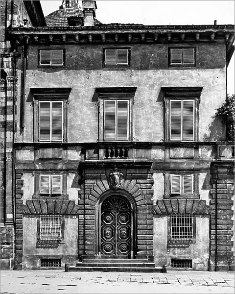 The faade of Palazzo Micheletti (former Palazzo Bernardi), Lucca