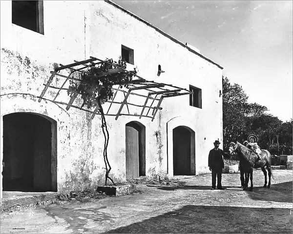 Storehouse of the 'Ingham Whitaker and Co.' company, producer of marsala wine, in Marsala