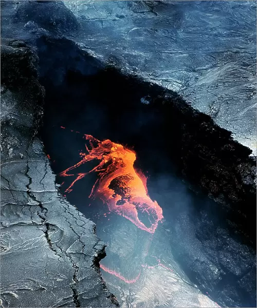 Volcanic area, New Hebrides