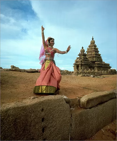 Bharata Natyam dance, Madras (present Chennai), India