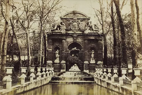 The Medici Fountain in the Jardin du Luxembourg, in Paris